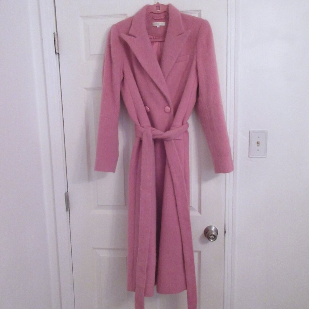 NWT Love Shack Fancy Floret Coat Pink - Picture 13 of 14